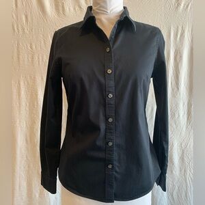 Banana‎ Republic Black Button-Up Shirt